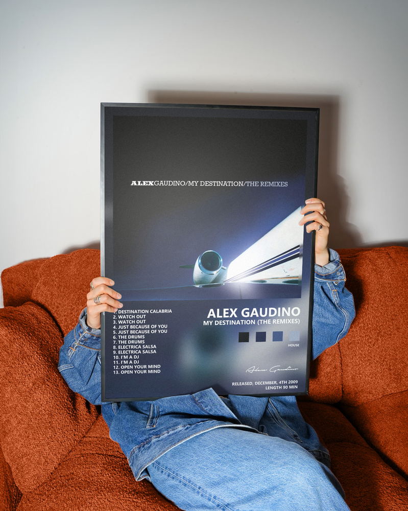 Music poster: Alex Gaudino - My Destination The Remixes