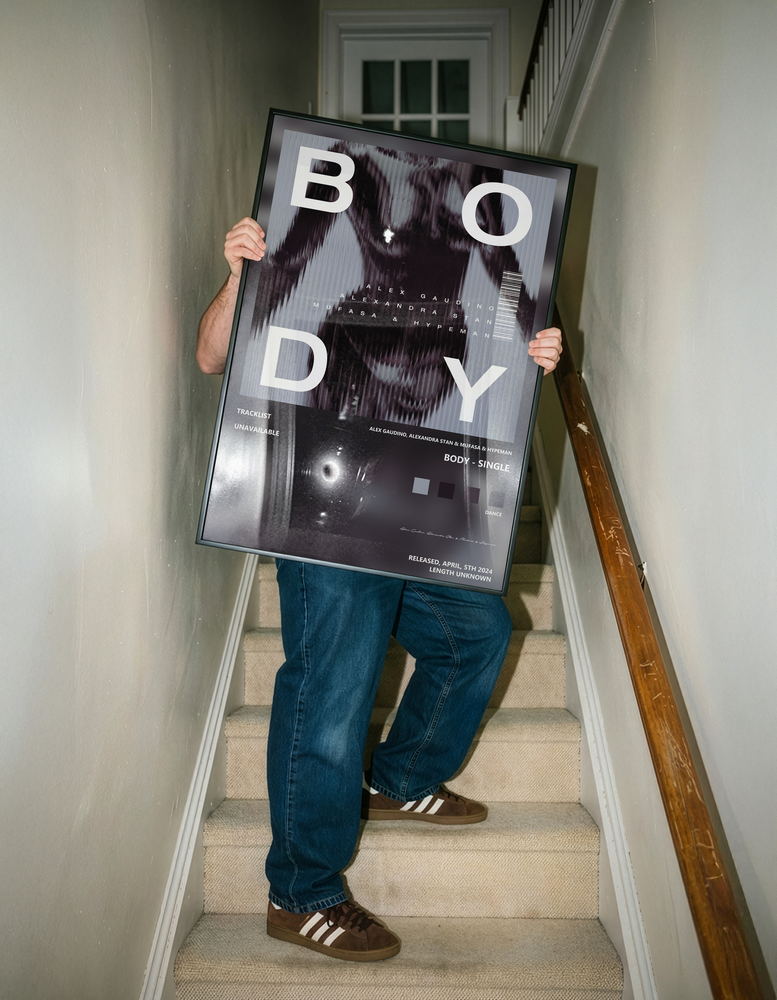 Music poster: Alex Gaudino Alexandra Stan Mufasa Hypeman - Body - Single