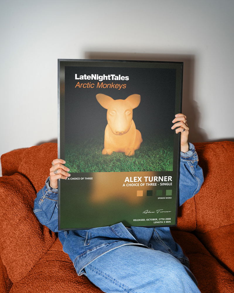Music poster: Alex Turner - A Choice of Three - Single