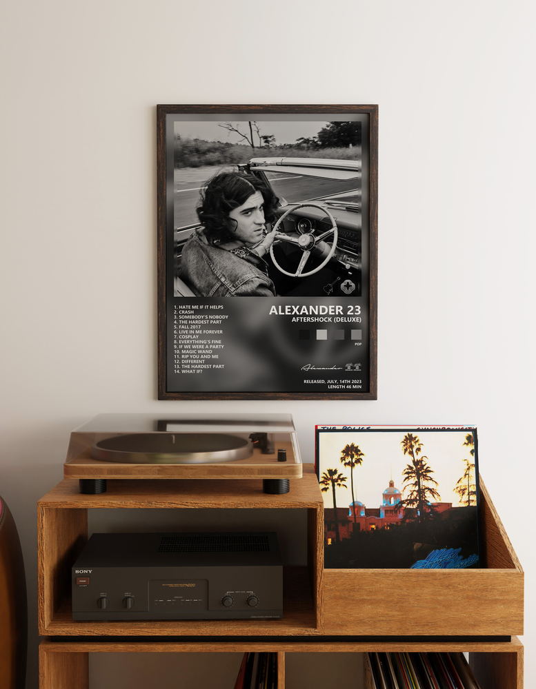 Music poster: Alexander 23 - Aftershock Deluxe