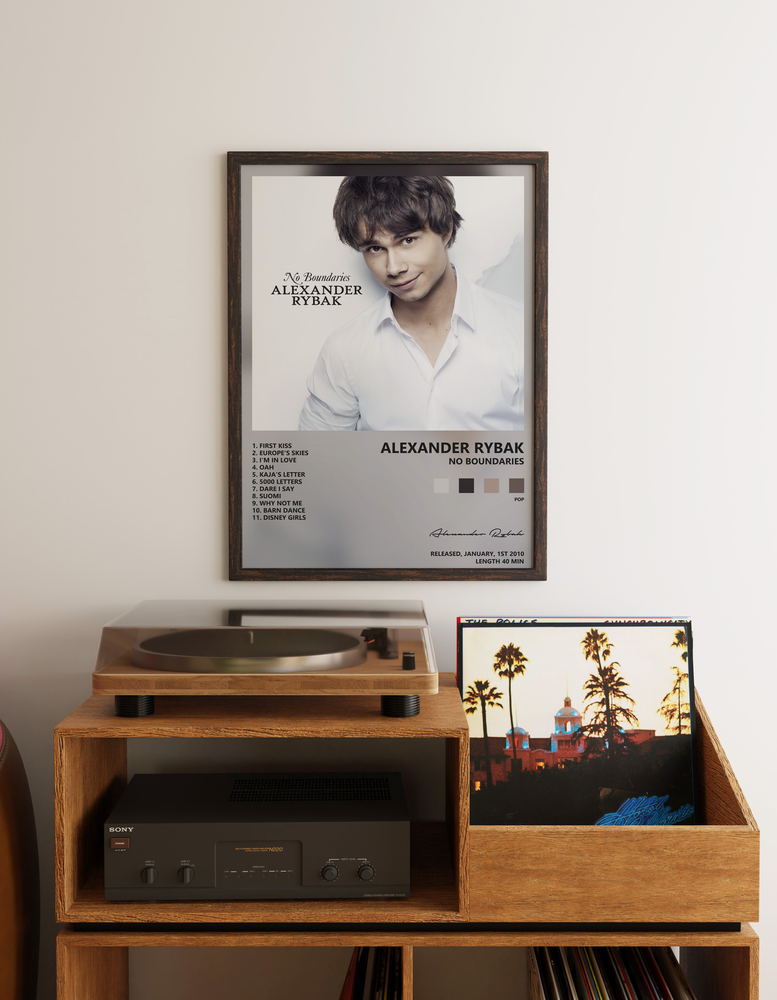 Music poster: Alexander Rybak - No Boundaries
