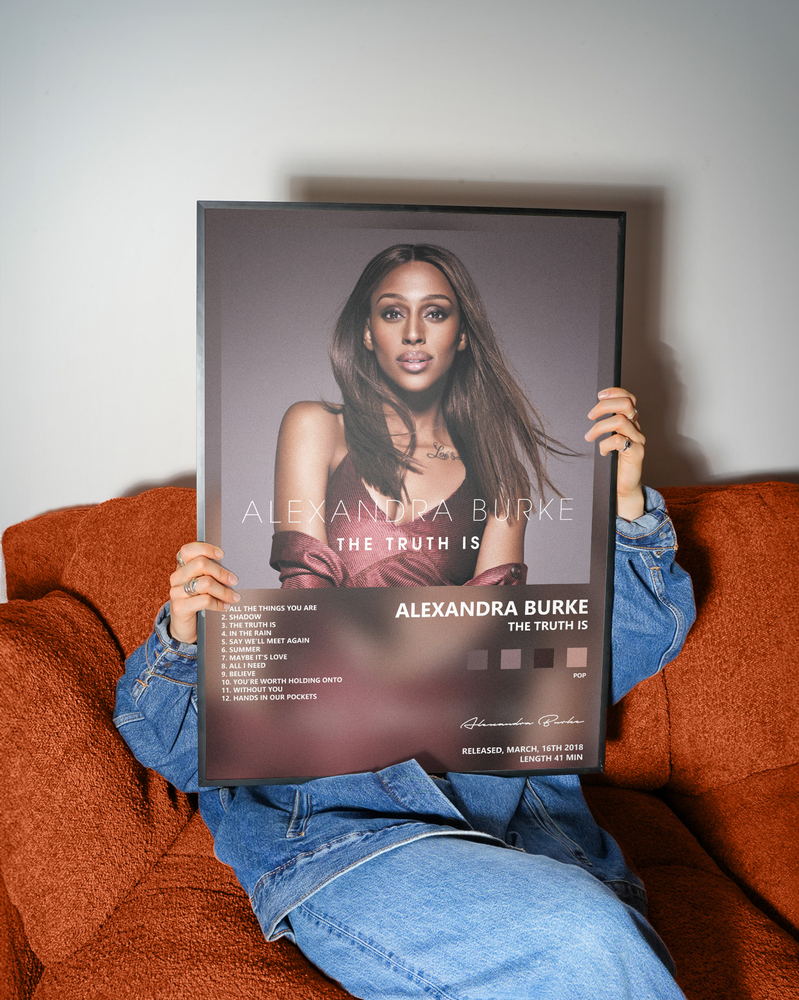 Music poster: Alexandra Burke - The Truth Is