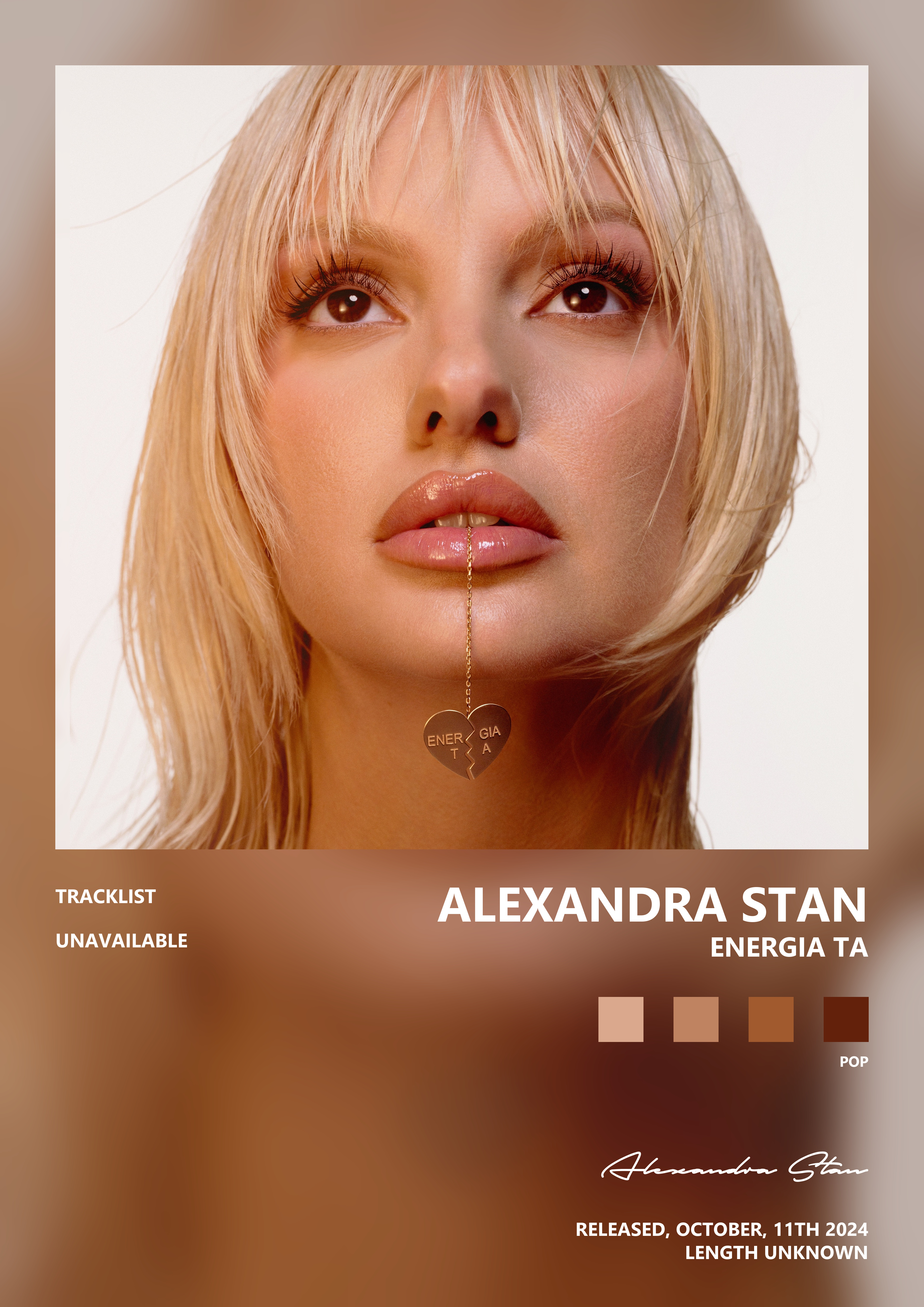 Music poster: Alexandra Stan - Energia ta