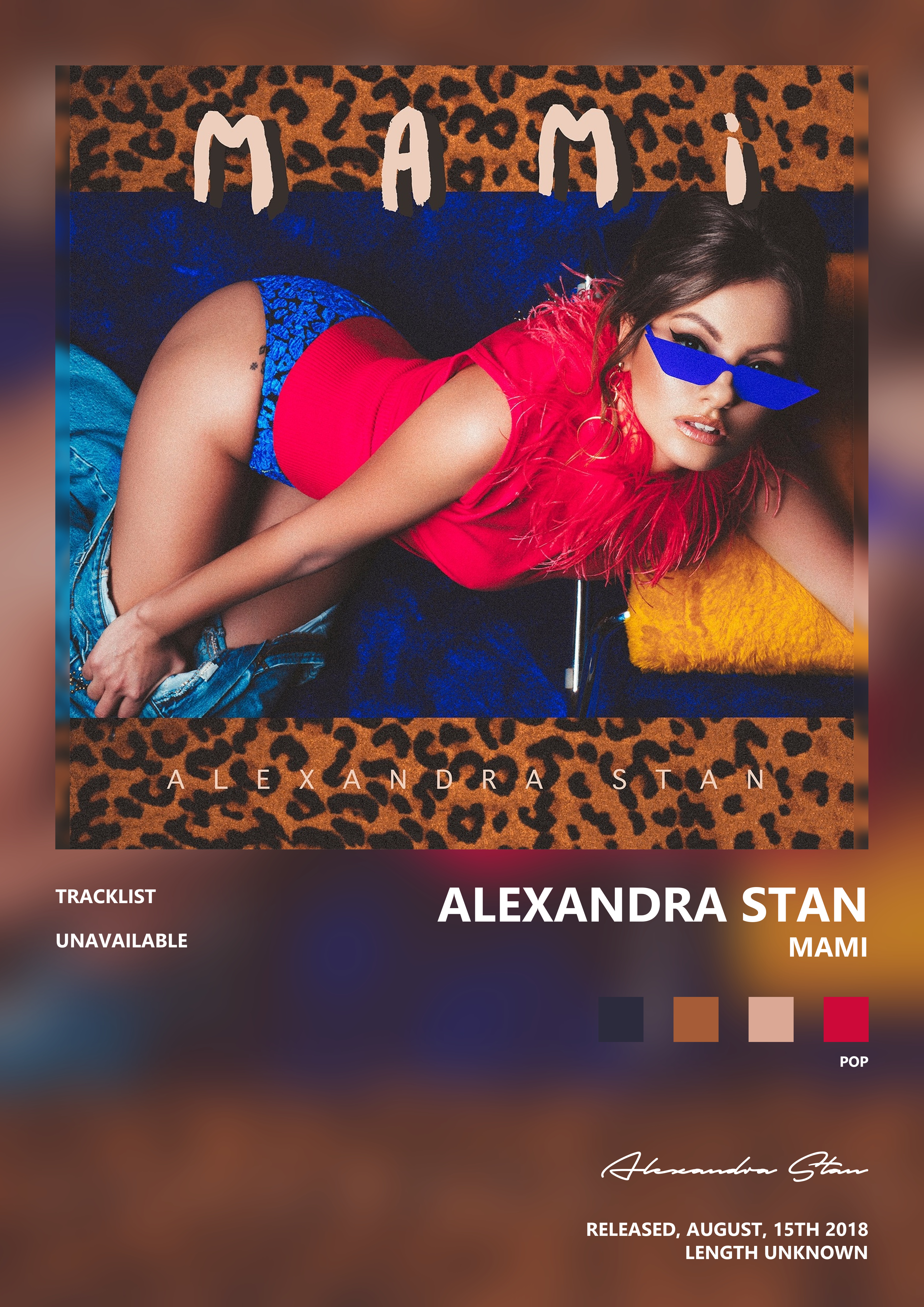 Music poster: Alexandra Stan - Mami