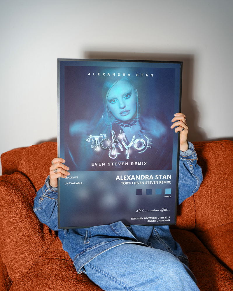 Music poster: Alexandra Stan - Tokyo Even Steven Remix