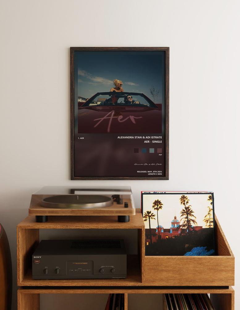 Music poster: Alexandra Stan Adi Istrate - Aer - Single