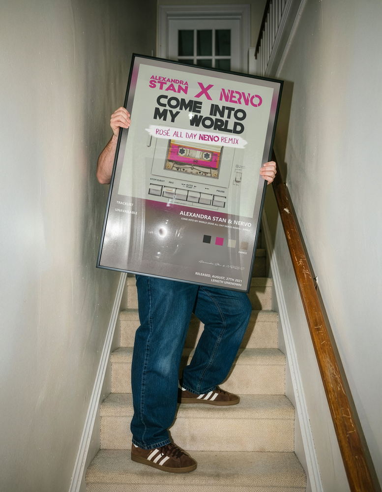 Music poster: Alexandra Stan NERVO - Come Into My World Rosé All Day NERVO Remix - Single