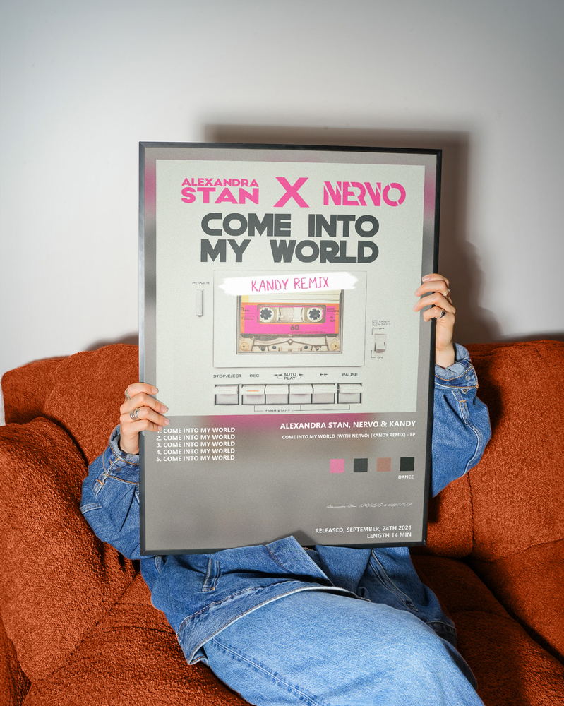 Music poster: Alexandra Stan NERVO KANDY - Come Into My World with NERVO KANDY Remix - EP