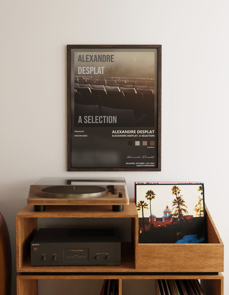 Music poster: Alexandre Desplat - Alexandre Desplat A Selection