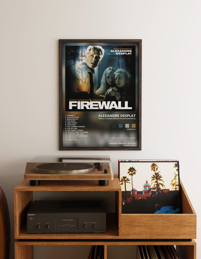 Music poster: Alexandre Desplat - Firewall Original Motion Picture Soundtrack