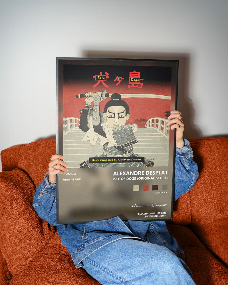 Music poster: Alexandre Desplat - Isle of Dogs Original Score