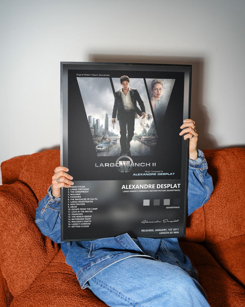 Music poster: Alexandre Desplat - Largo Winch II Original Motion Picture Soundtrack