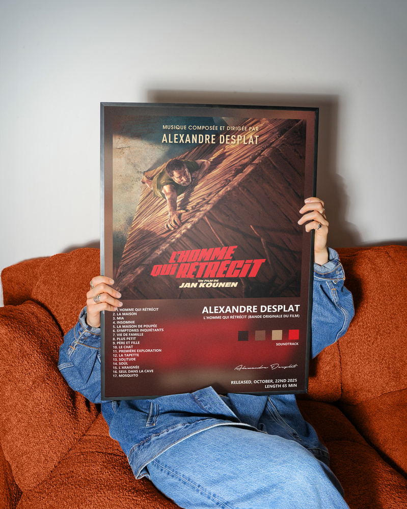Music poster: Alexandre Desplat - Lhomme qui rétrécit Bande originale du film