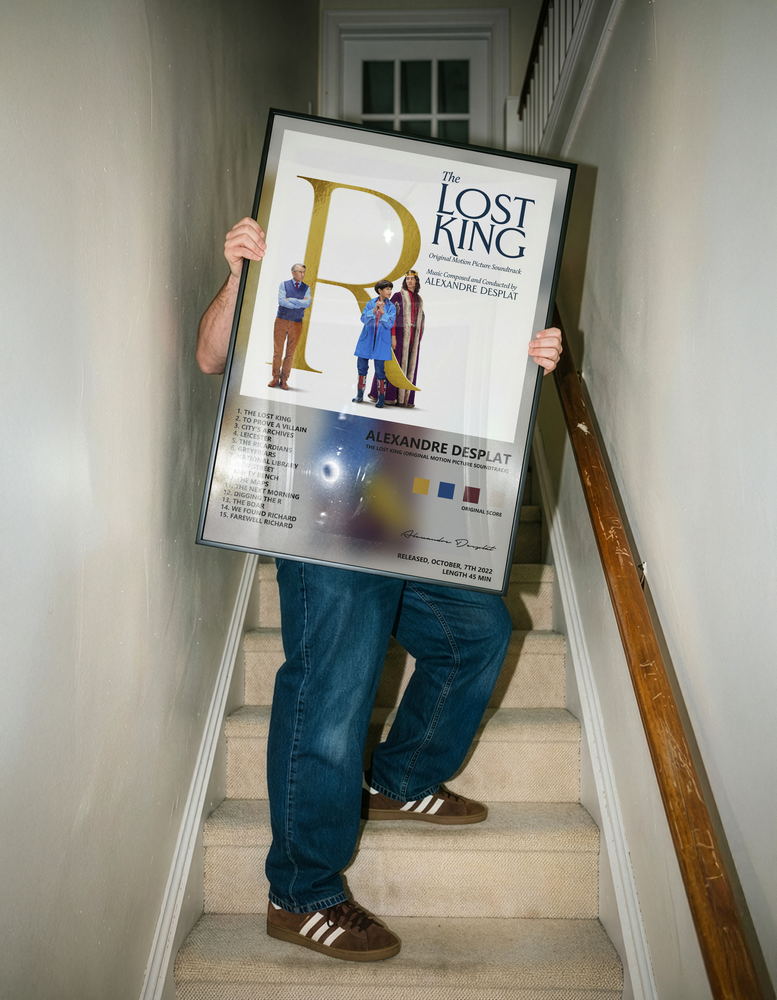 Music poster: Alexandre Desplat - The Lost King Original Motion Picture Soundtrack