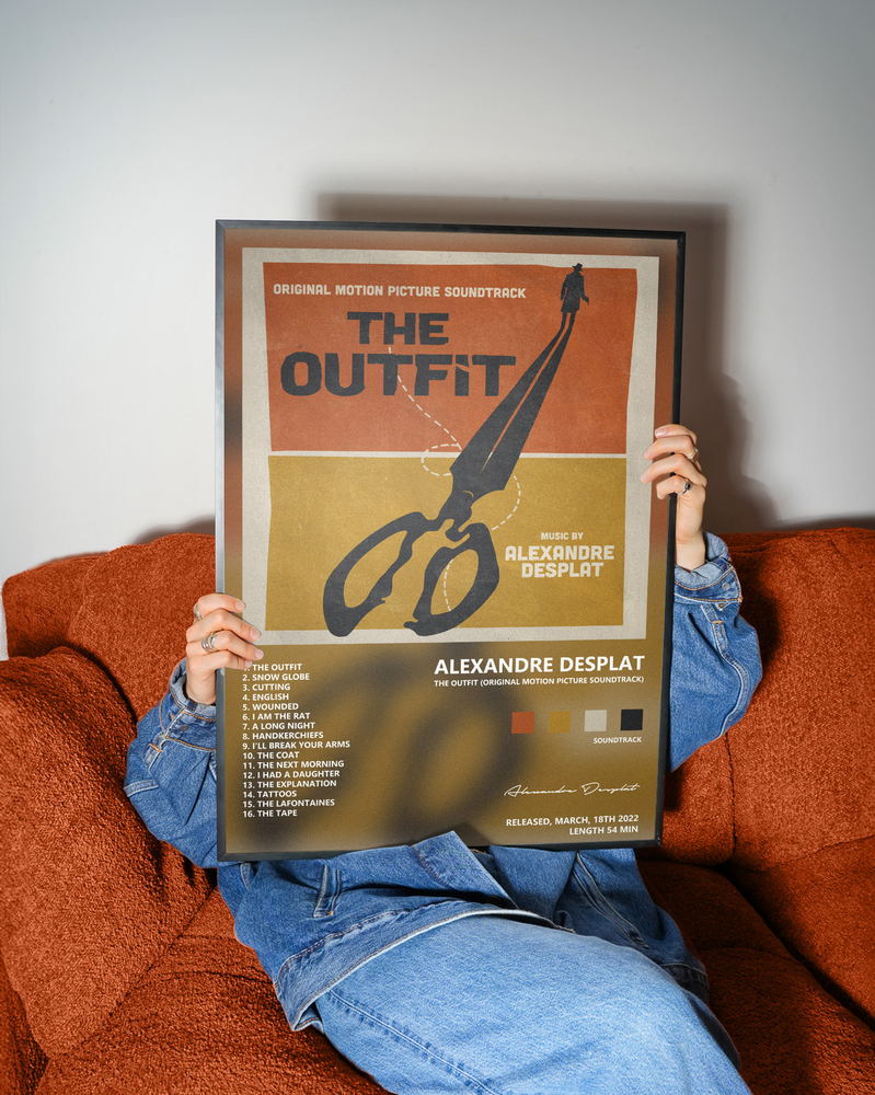 Music poster: Alexandre Desplat - The Outfit Original Motion Picture Soundtrack