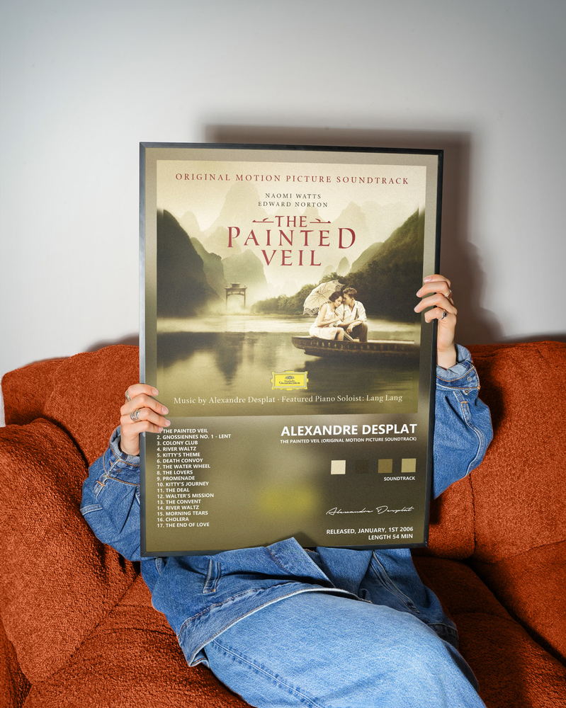 Music poster: Alexandre Desplat - The Painted Veil Original Motion Picture Soundtrack