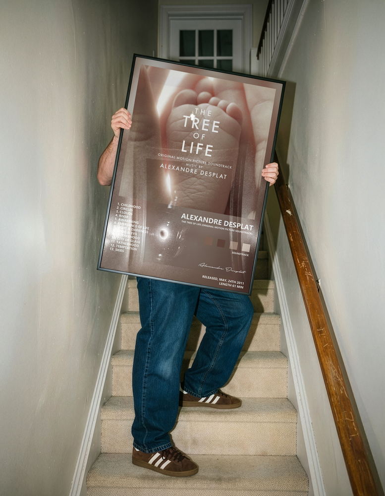 Music poster: Alexandre Desplat - The Tree of Life Original Motion Picture Soundtrack