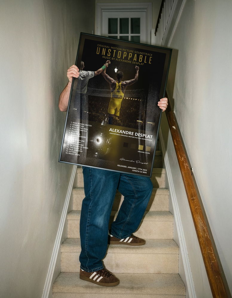 Music poster: Alexandre Desplat - Unstoppable Original Motion Picture Soundtrack