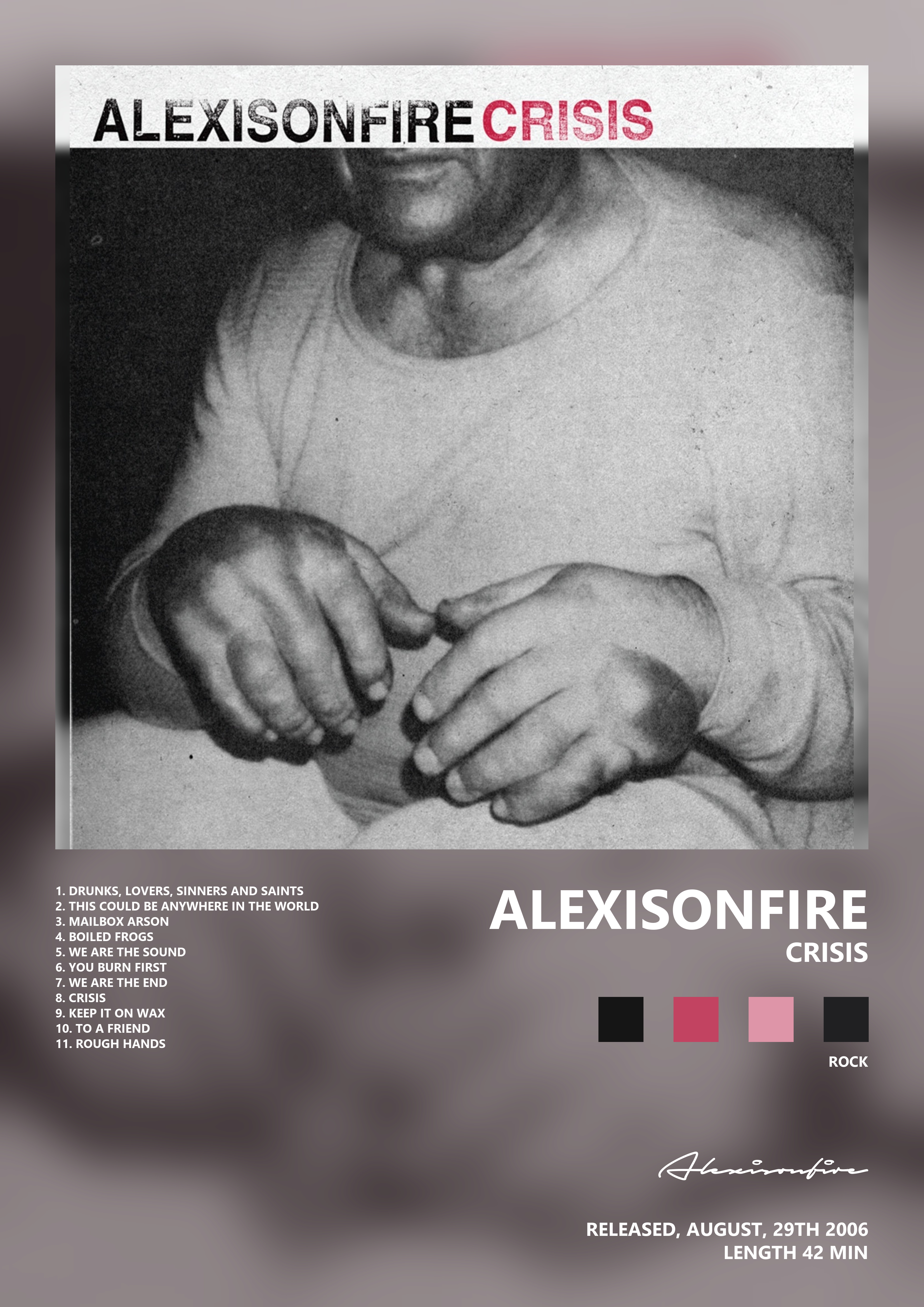 Music poster: Alexisonfire - Crisis