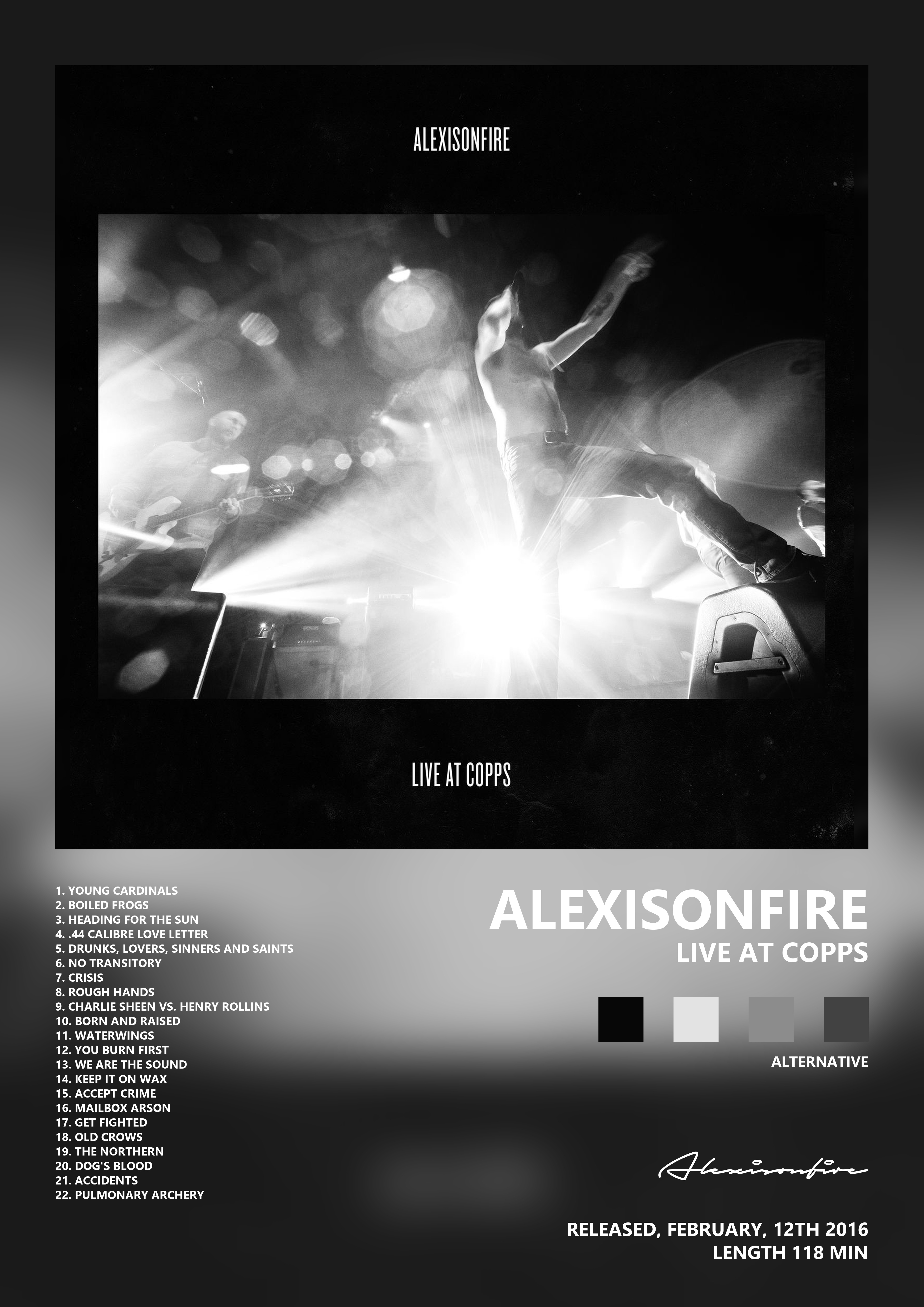 Music poster: Alexisonfire - Live at Copps
