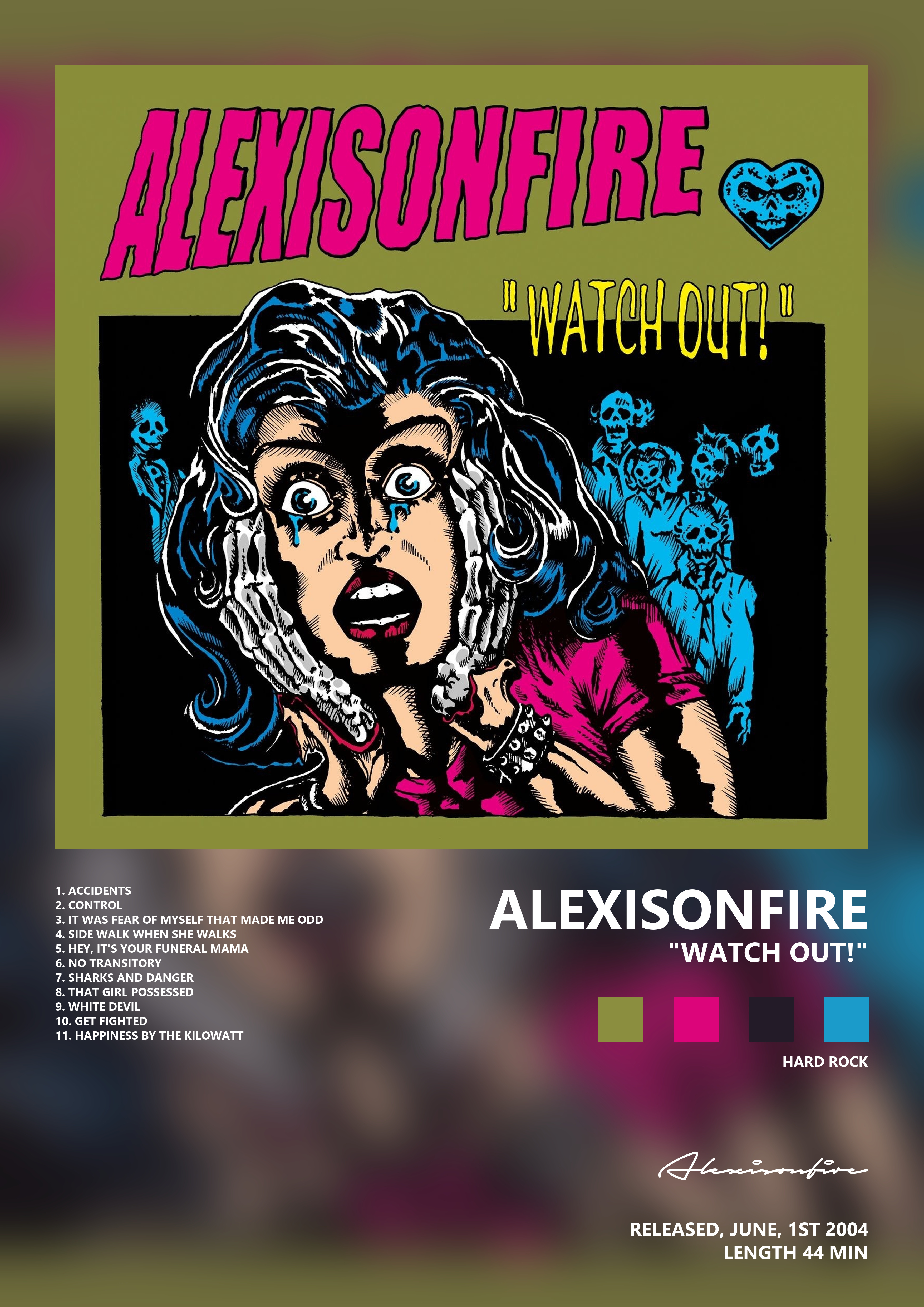 Music poster: Alexisonfire - Watch Out