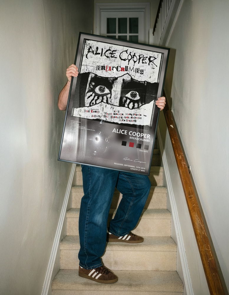 Music poster: Alice Cooper - Breadcrumbs