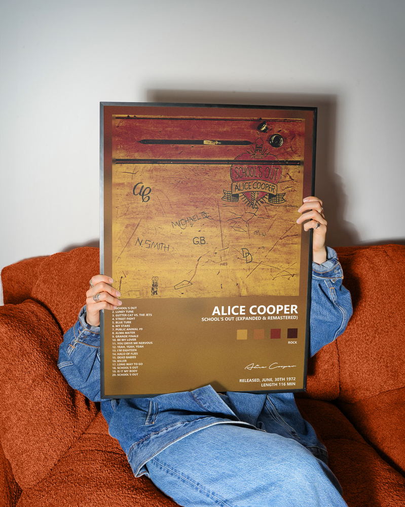 Music poster: Alice Cooper - Schools Out Expanded Remastered