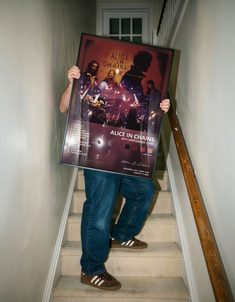 Music poster: Alice In Chains - MTV Unplugged Live
