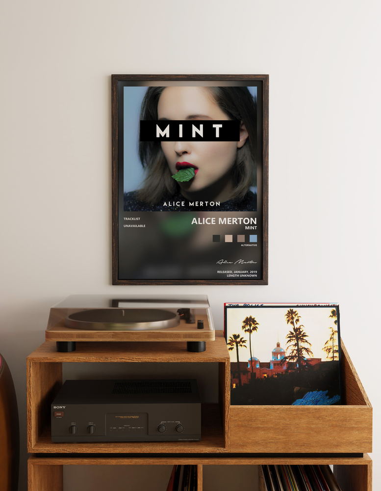 Music poster: Alice Merton - Mint