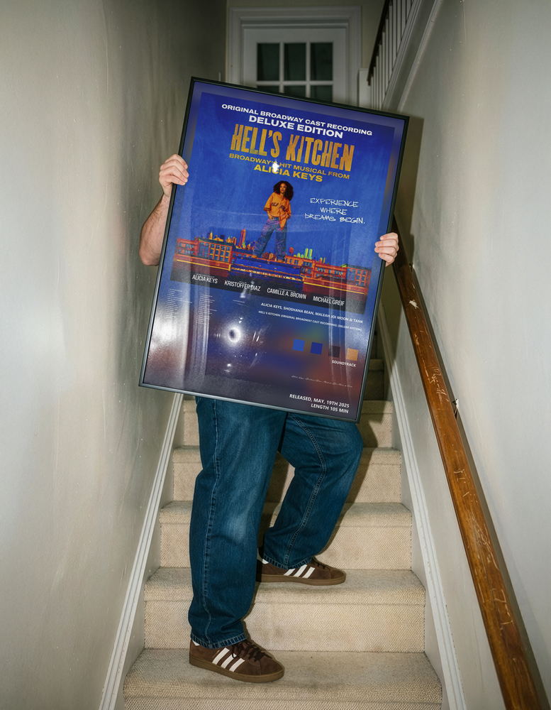Music poster: Alicia Keys Shoshana Bean Maleah Joi Moon Tank - Hells Kitchen Original Broadway Cast Recording Deluxe Edition