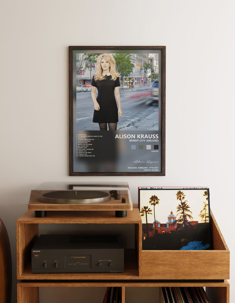 Music poster: Alison Krauss - Windy City Deluxe