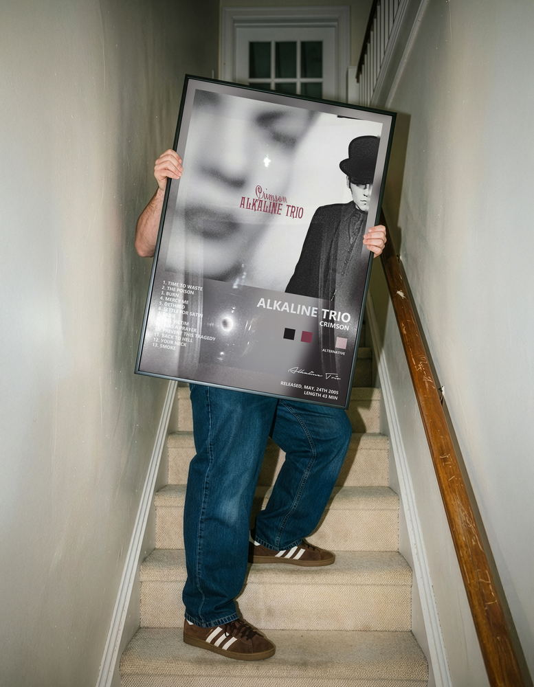 Music poster: Alkaline Trio - Crimson