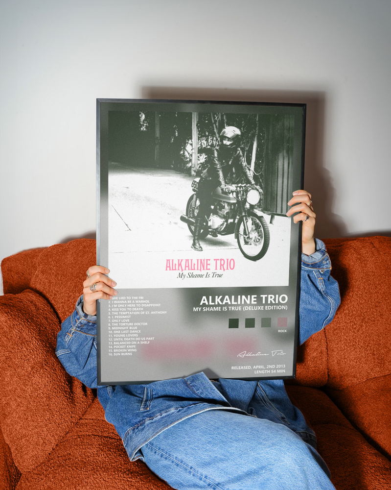 Music poster: Alkaline Trio - My Shame Is True Deluxe Edition