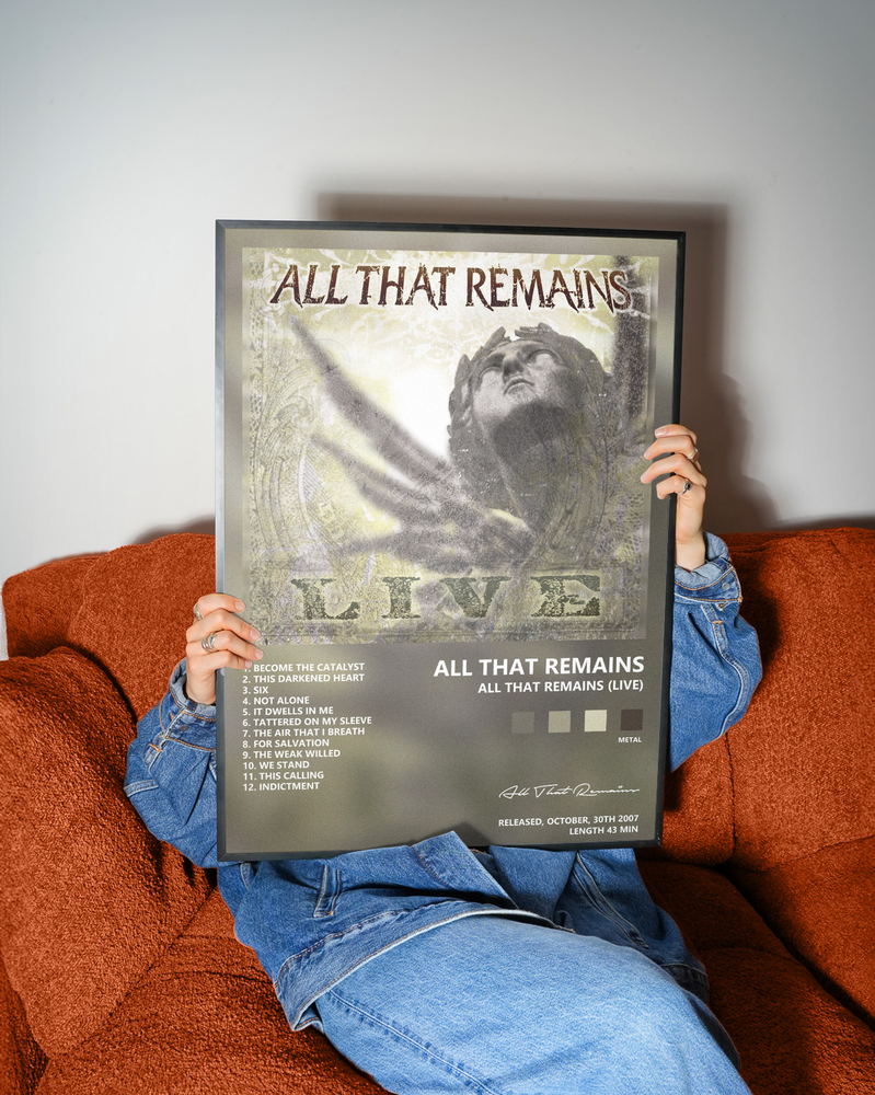 Music poster: All That Remains - All That Remains Live