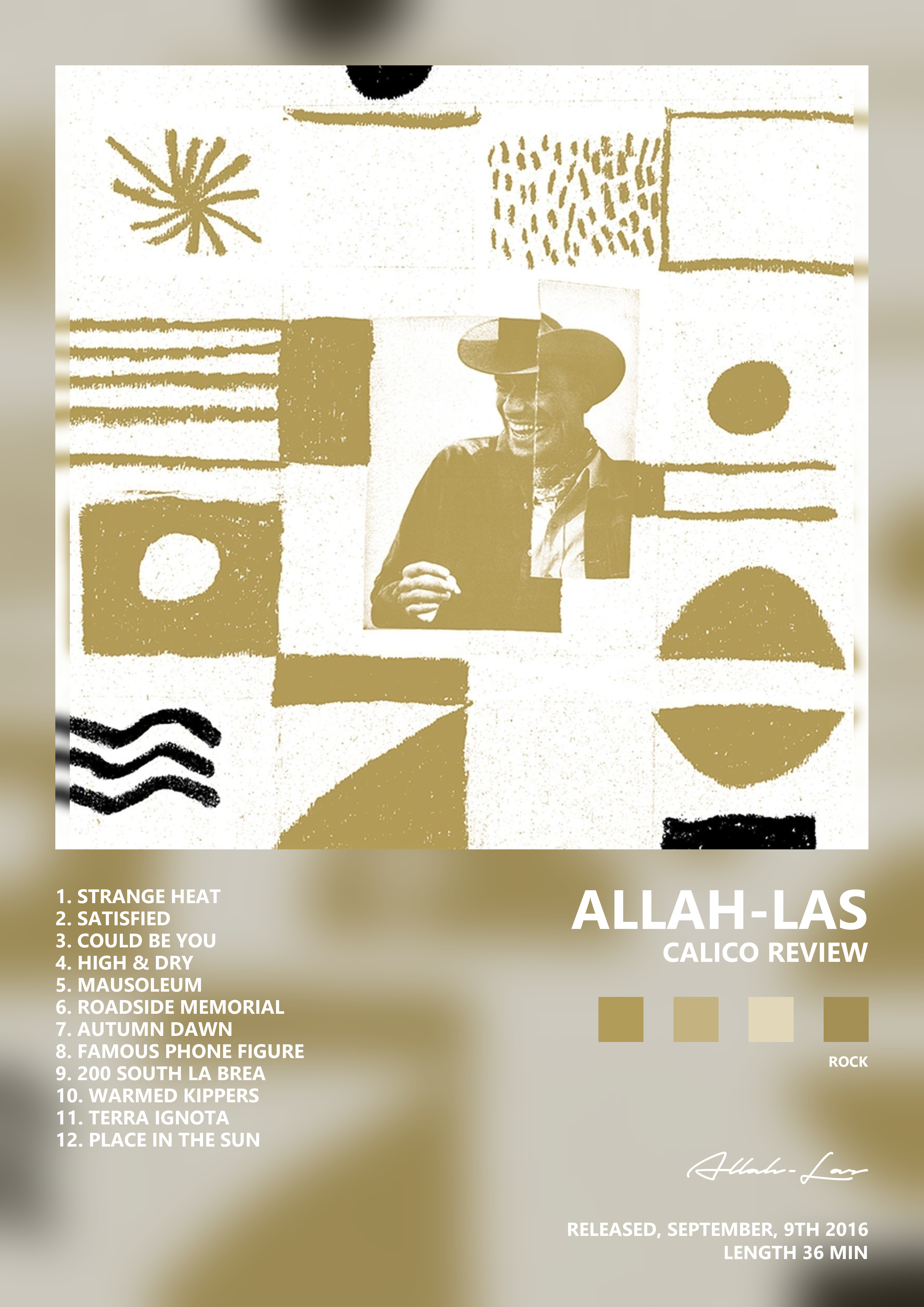 Music poster: Allah-Las - Calico Review