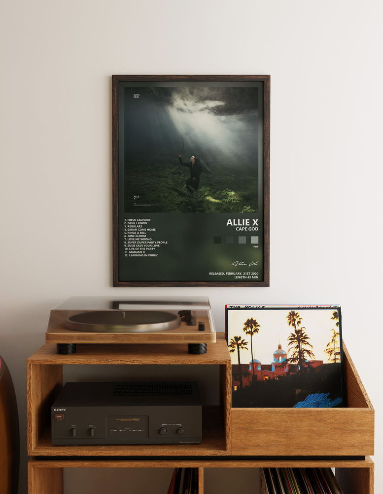 Music poster: Allie X - Cape God