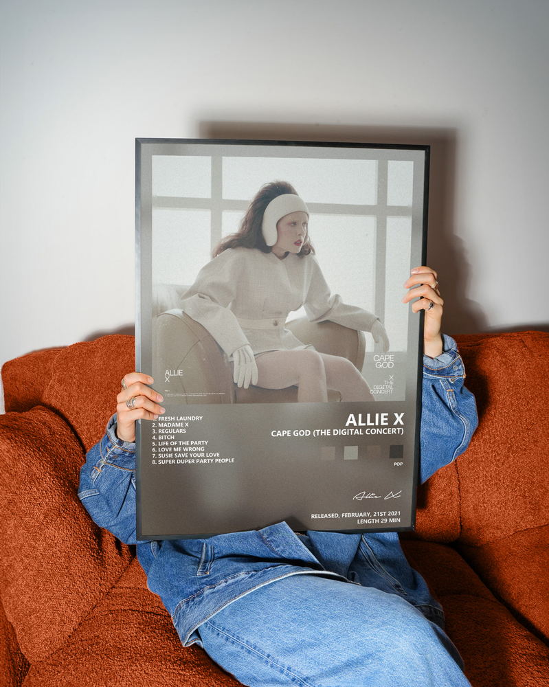 Music poster: Allie X - Cape God The Digital Concert
