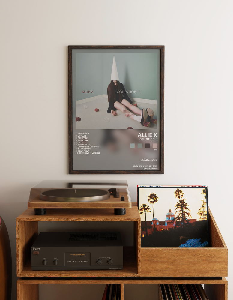 Music poster: Allie X - CollXtion II