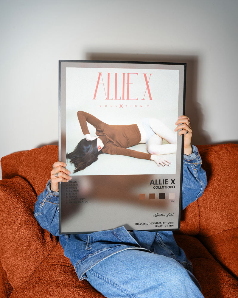 Music poster: Allie X - Collxtion I