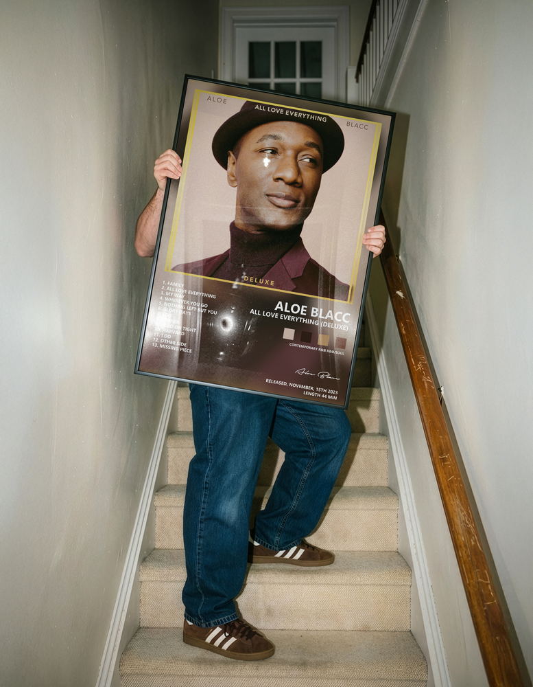 Music poster: Aloe Blacc - All Love Everything Deluxe