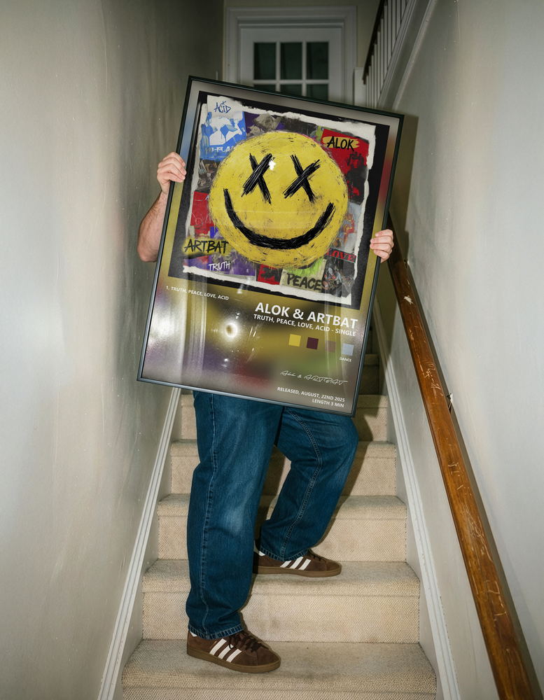 Music poster: Alok ARTBAT - Truth Peace Love Acid - Single