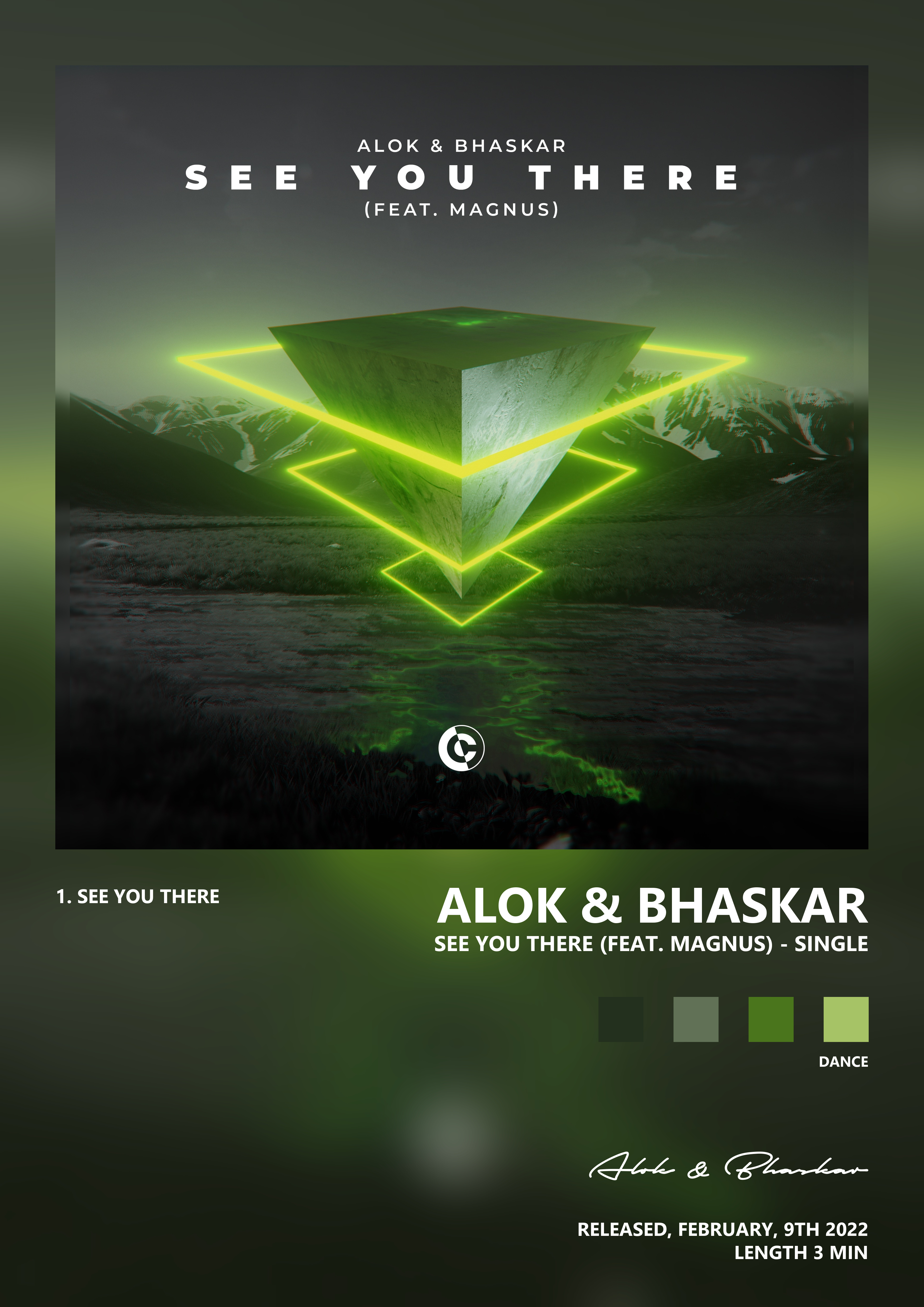 Music poster: Alok Bhaskar - See You There feat MAGNUS - Single