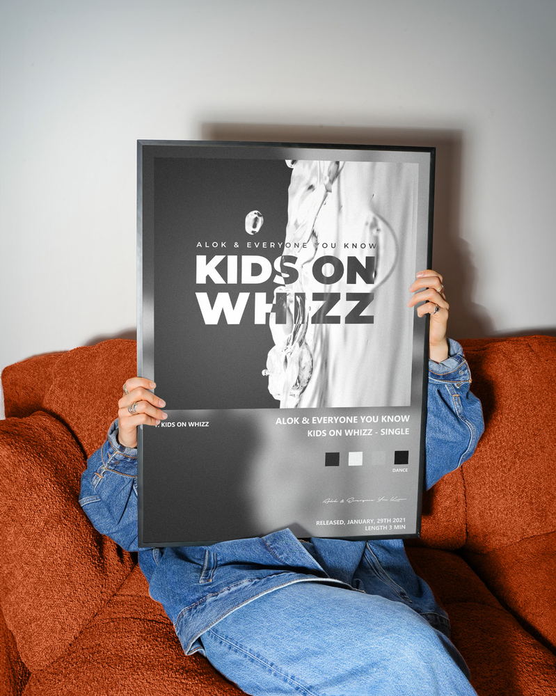 Music poster: Alok Everyone You Know - Kids on Whizz - Single