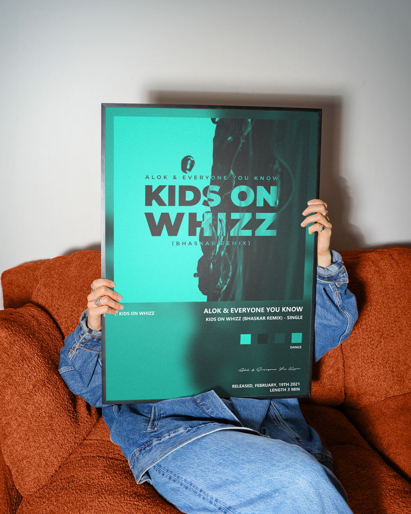 Music poster: Alok Everyone You Know - Kids on Whizz Bhaskar Remix - Single