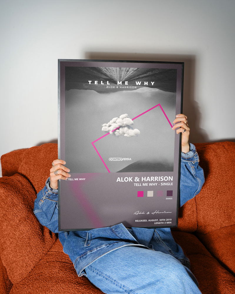 Music poster: Alok Harrison - Tell Me Why - Single