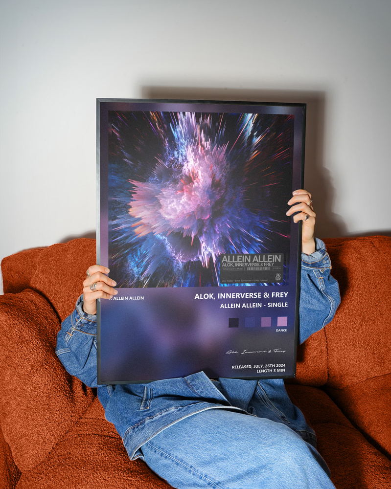 Music poster: Alok Innerverse Frey - Allein Allein - Single