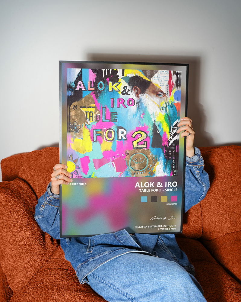 Music poster: Alok Iro - Table for 2 - Single