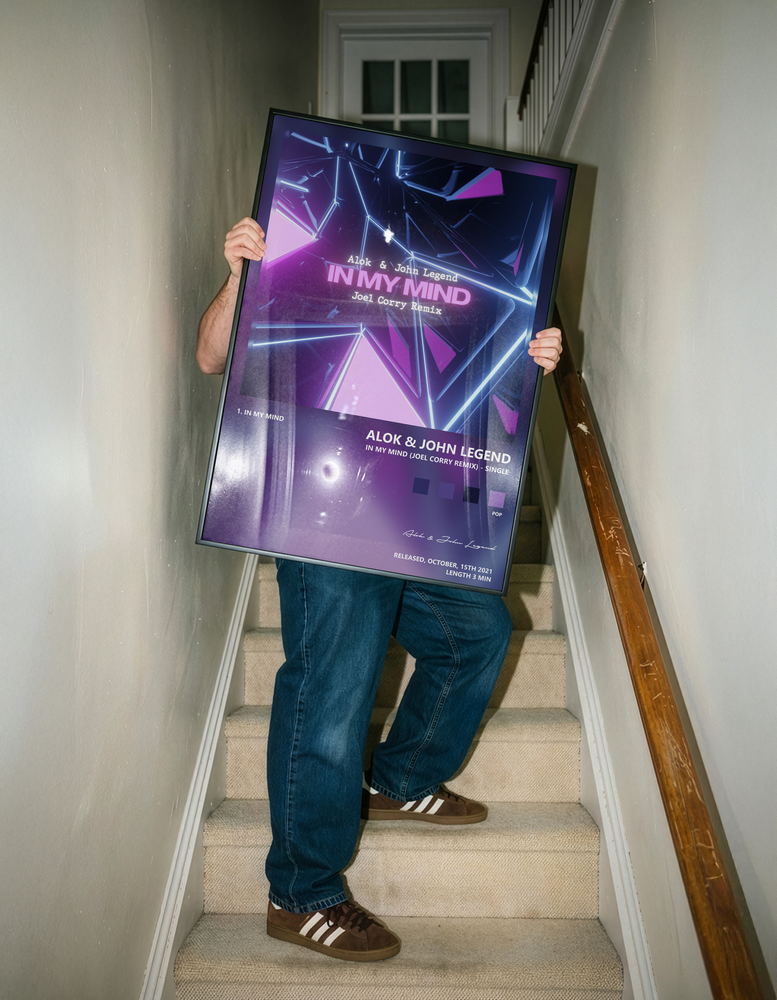 Music poster: Alok John Legend - In My Mind Joel Corry Remix - Single