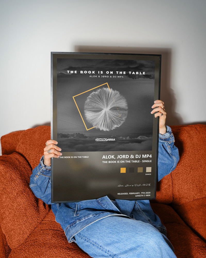 Music poster: Alok Jord DJ MP4 - The Book Is on the Table - Single