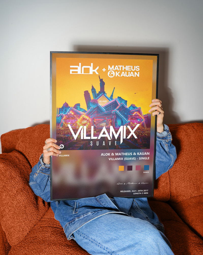 Music poster: Alok Matheus Kauan - Villamix Suave - Single